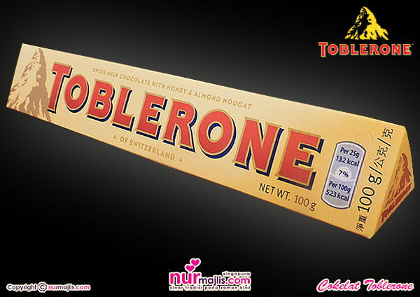 Cokelat Toblerone 100g nurmajlis.com