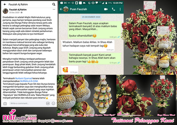 Testimoni Pelanggan nurmajlis.com