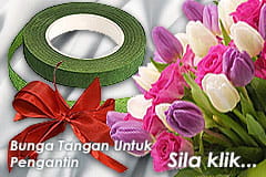 Gubahan Bunga Tangan Pengantin